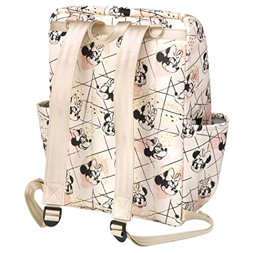 Petunia Pickle Bottom Method Backpack | Baby Bag | Baby Diaper Bag for Parents | Baby Backpack Diaper Bag | Stylish Backpack Modern Parents | Shimmery Minnie Mouse by 