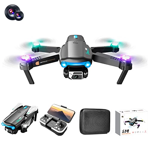 Drone with 4k Camera for Adults Kids, FPV Drone Optical Localization Remote Control Quadcopter Toys Gifts for Boys Girls with Altitude Hold Headless Mode One Key Start Speed, Handbag #Daily by lightning deals of today clearance amazon