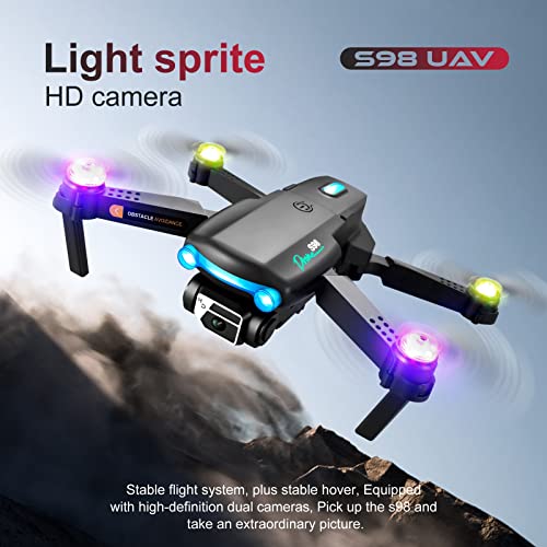 Drone with 4k Camera for Adults Kids, FPV Drone Optical Localization Remote Control Quadcopter Toys Gifts for Boys Girls with Altitude Hold Headless Mode One Key Start Speed, Handbag #Daily by lightning deals of today clearance amazon