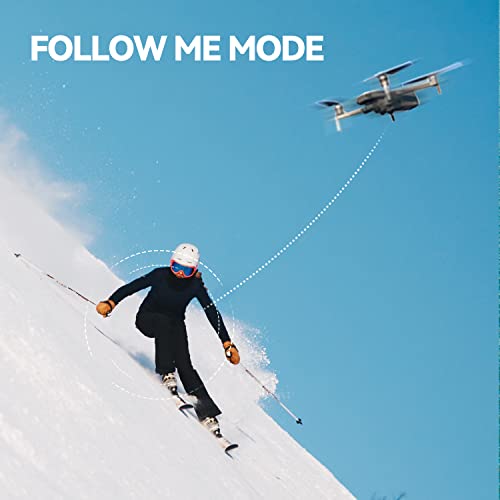 Beantech Foldable GPS Drone with 4K UHD EIS Camera for Adults, 5G Transmission Drones with Brushless Motor, Follow Me, Auto Return Home, Encircling Flight Quadcopter with 3-Axis Gimbal Camera by ING