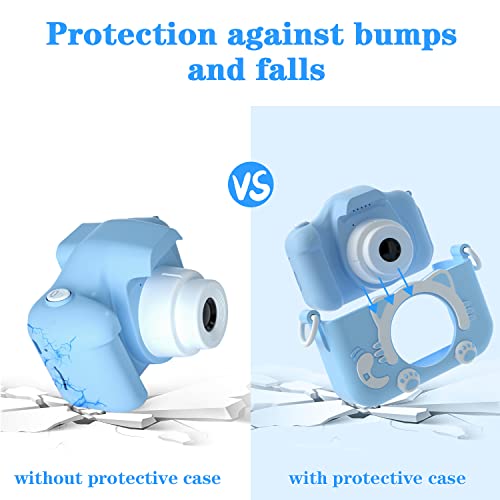 CIMELR Kids Camera Toys for 3 4 5 6 7 8 9 10 11 12 Year Old Boys/Girls, Kids Digital Camera for Toddler with Video, Christmas Birthday Festival Gifts for Kids, Selfie Camera for Kids, 32GB SD Card from CIMELR