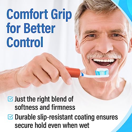 6-Pack of Foam Grip Tubing/Foam Tubing - Ideal Grip Aid for Utensils, Tools and More - No BPA/Phthalate/Latex by Impresa Products