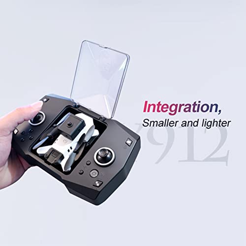 Bzdzmqm Mini Drone for Kids Adults, Drone with 1080p Dual Hd Camera Optical Fl-ow Localization Remote Control Toys Gifts with Altitude Hold Headless Mode One Key Start 3-Level Flight Speed by Bzdzmqm