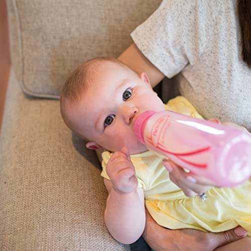 Dr. Brownâs Natural FlowÂ® Anti-Colic Options+â¢ Special Edition Pink Baby Bottle Gift Set with Soft Sippy Spout Transition Cup, Flexeesâ¢ Teether, Bottle Cleaning Brush and Travel Caps by Dr. Brown's