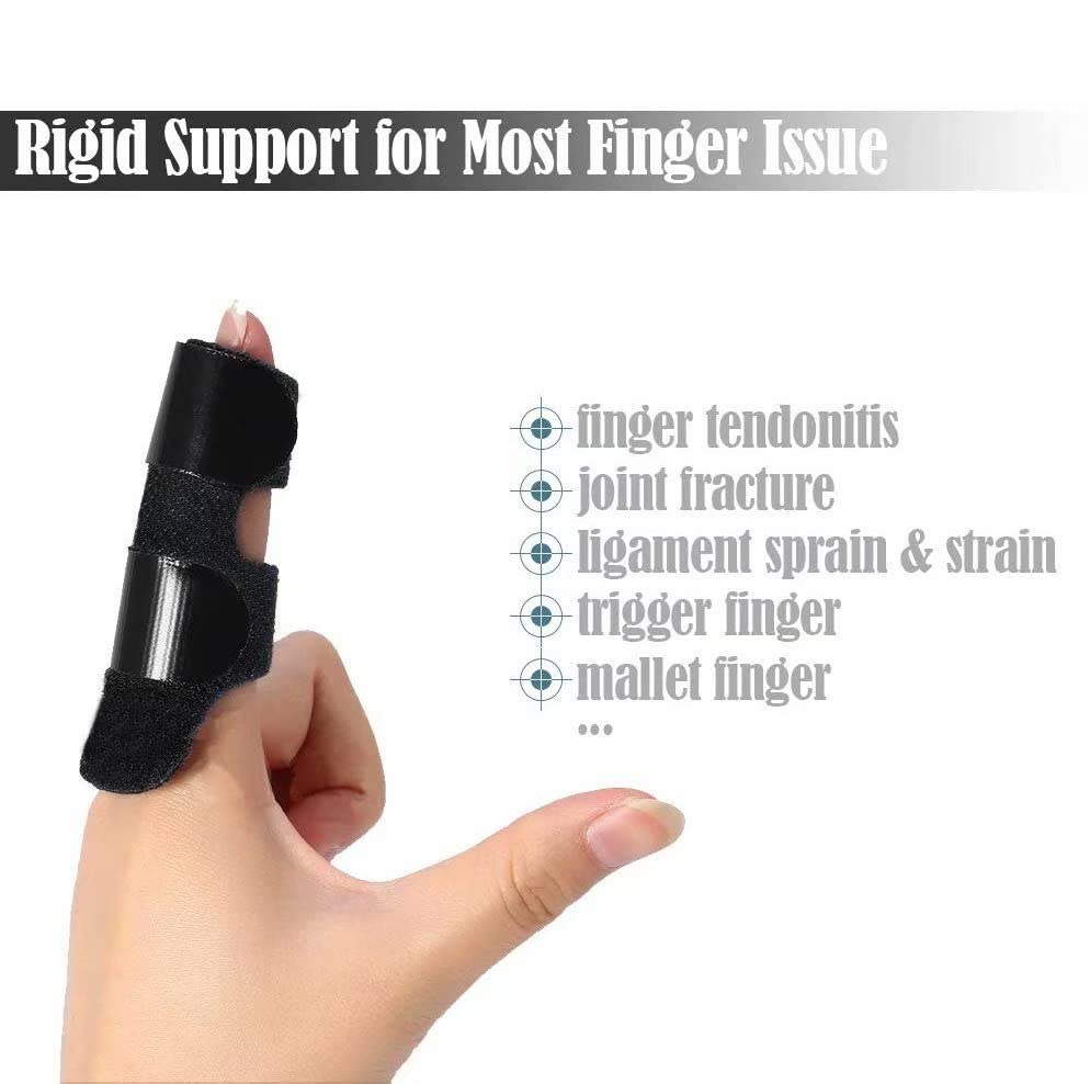 4 Pcs Trigger Finger Splints, Original Trigger Finger Splints, Finger Splint, Finger protectors, Finger Sleeves, Mallet finger splint, Middle Finger, Thumb Splint, Finger cots, Ring Finger, Finger tape from Shijiazhuang Aofeite Imp & Exp Co., Ltd.