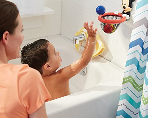 The First Years Disney Baby Shoot and Store Bath Toy, Mickey Mouse by TOMY Intl.
