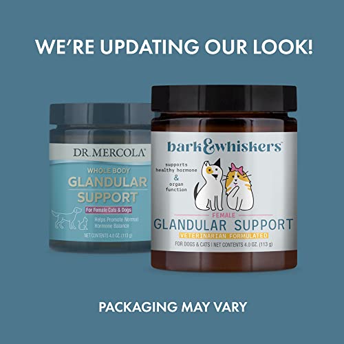 Dr. Mercola Whole Body Glandular Support for Pets - Female, 4 oz., Non GMO, Soy Free, Gluten Free from Dr. Mercola