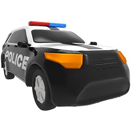 No Hole Car Bath Toys for Babies and Toddlers, Animal Mold Free Bath Toys, Non Squirting Bath Toys no Mold for Tub,Beach,Pool, BPA-Free, Dishwasher-Safe, Infant Bath Toys No Holes 0 1 3 6 12 18 Months from SplashEZ