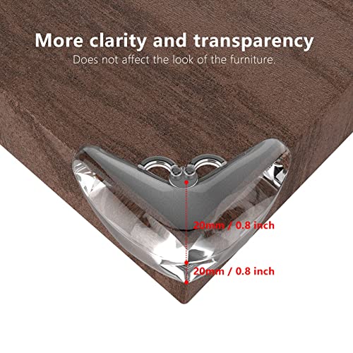 Baby Corner Protector (Pack 16), Furniture Corner and Edge Safety Bumper, Baby Protective Table Corner Protector, Soft and Transparent, Covers Sharp Furniture and Table Edges from Tekeviss