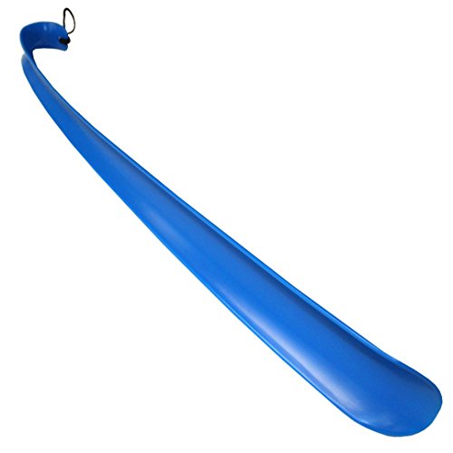 Flexible Blue Plastic Shoehorn from Richardson Products, Inc.