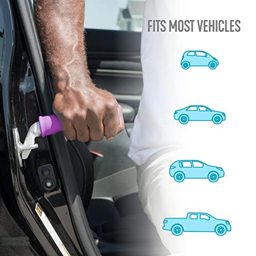 Able Life Auto Cane, Portable Vehicle Support Handle, Standing Mobility Aid, Car Assist Cane Grab Bar, Lavender from Able Life