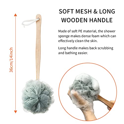 7 In 1 Hip Knee Back Replacement Recovery Kit With 32" Grabber Reacher Tool, Slick Sock Aid, Sturdy Long Shoe Horn & Dressing Stick, Leg Lifter, Bath Sponge, Storage Bag from Kekoy