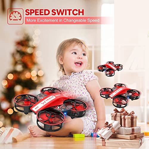 NEHEME NH330 Mini Drones for Kids Beginners Adults, RC Small Helicopter Quadcopter with Headless Mode, Auto Hovering, Throw to Go, 3D Flip and 2 Batteries, Indoor Flying Toys/Gift for Boys Girls from NEHEME