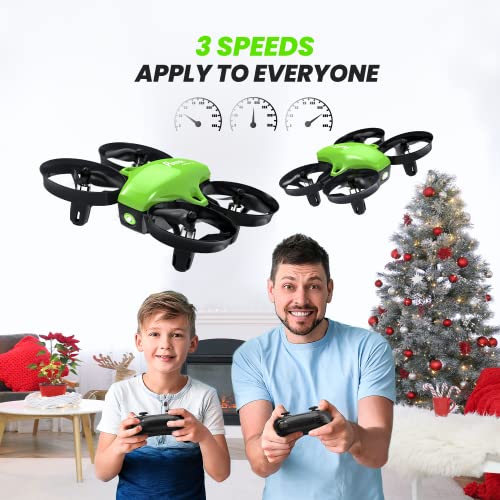 Potensic Upgraded A20 Mini Drone Easy to Fly Drone for Kids and Beginners, Indoor Outdoor RC Helicopter Quadcopter with Auto Hovering, Headless Mode, Remote Control and 3 Batteries for Boys Girls from Potensic