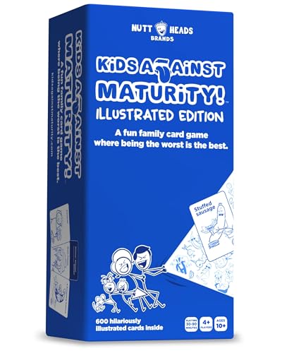Kids Against Maturity: Card Game for Kids and Families, Super Fun Hilarious for Family Party Game Night by El El Sea LLC