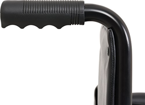 ProBasics Standard Wheelchair - Flip Back Desk Arms - 250 Pound Weight Capacity - Black - Swing-Away Footrest - 18" x 16" Seat by Roscoe Medical