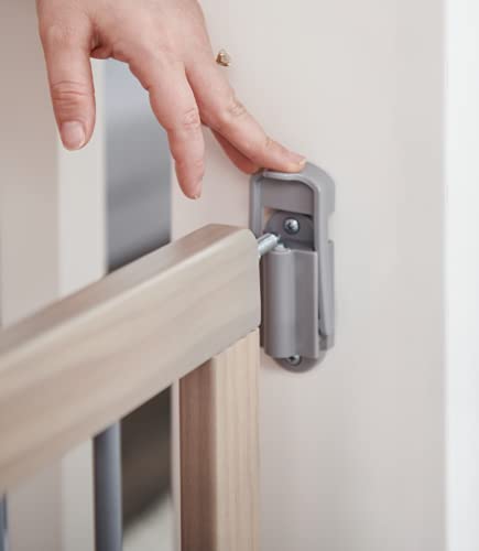 Regalo Heritage and Home Wooden Extra Wide Stairway and Hallway Walk Through Baby Safety Gate with Mounting Kit from AmazonUs/REGAI