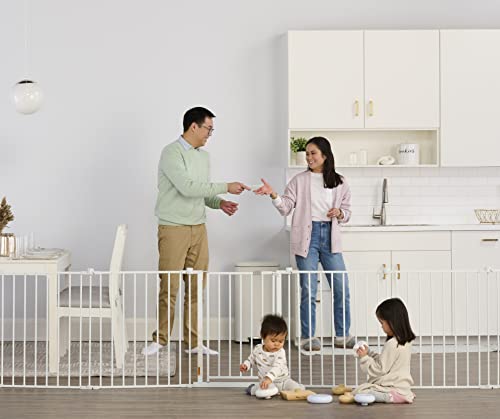 Regalo 192-Inch Super Wide Adjustable Baby Gate and Play Yard, 4-in-1, Bonus Kit, Includes 4 Pack of Wall Mounts by Regalo