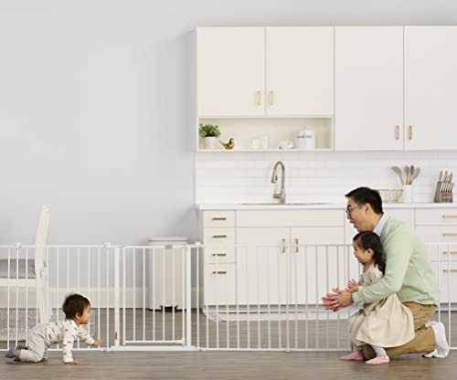 Regalo 192-Inch Super Wide Adjustable Baby Gate and Play Yard, 4-in-1, Bonus Kit, Includes 4 Pack of Wall Mounts by Regalo