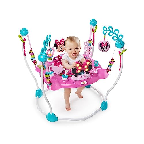 Disney Baby MINNIE MOUSE PeekABoo Activity Jumper with Lights and Melodies, Ages 6 months + from Kids II