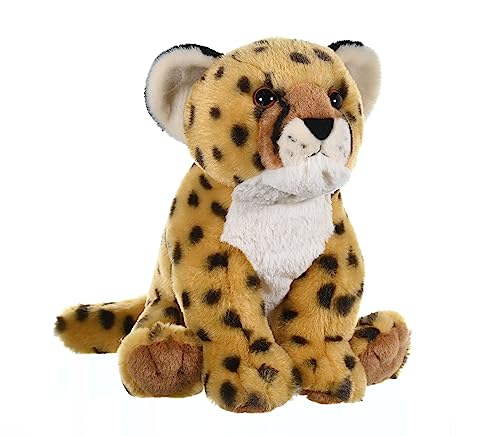 Wild Republic Cheetah Cub Plush, Stuffed Animal, Plush Toy, Gifts for Kids, Cuddlekins 12" by Wild Republic