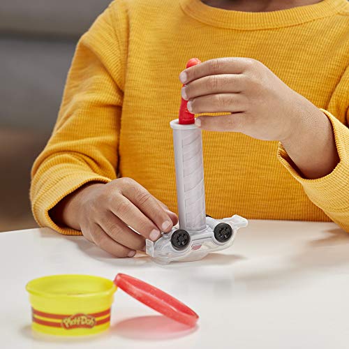 Play-Doh Wheels Tow Truck Toy for Kids 3 Years and Up with 3 Non-Toxic Colors from Hasbro