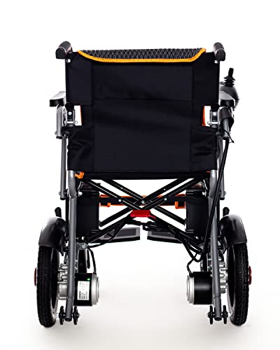 Nixlift Motorized Wheelchair for Senior Adults, Lightweight Comfortable Electric Power Wheelchairs, Dual Motor Wheelchairs, Travel Compact Motorized Wheelchair, 66 lbs by Nixlift