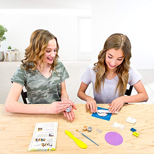 Hapinest DIY Clay Jewelry Dish Arts and Crafts Kit Gifts for Girls Kids Ages 8 9 10 11 12 Years Old from Island Genius