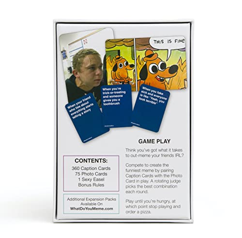 What Do You Meme? Core Game - The Hilarious Adult Party Game for Meme Lovers by What Do You Meme?