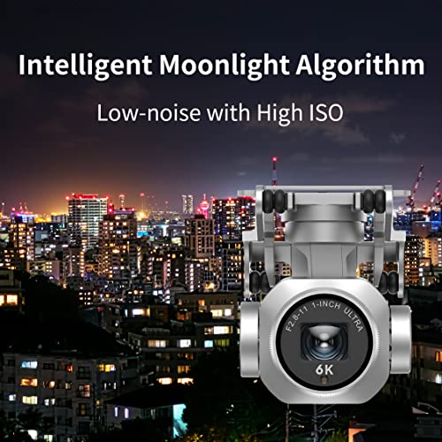 Autel Robotics EVO Lite+ Standard Package- Drone Quadcopter UAV with 3-Axis Gimbal Camera, 6K Camera, 20MP Photo, 40 Mins Flight Time Max 7.4 mi. Video SkyLink Transmission, 1-Inch CMOS Sensor by Autel Robotics Direct