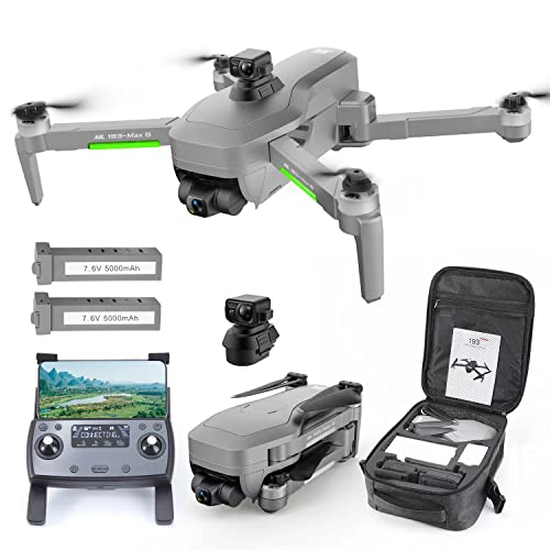 XiL 3-Axis Gimbal GPS Drone with 4K EIS Camera for Adults , 13000ft Video Transmission,193MAX2 FPV Quadcopter with 66 Mins Long Flight Time, Obstacle Avoidance, Auto Return Home,Brushless Motor from XiL