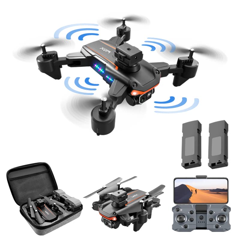 JTBBKing AE86 Drones with camera for adults 4K Drone with Camera RC Drones for Adult Live Video FPV Optical Flow Positioning Profesional Quadcopter Mini Drone for Kids RC Helicopter Boys Toys (Single Camera & 2 Batteries) by