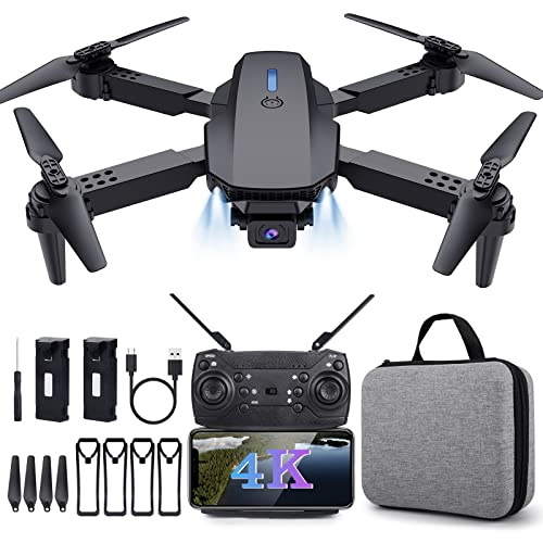 Drones with Camera for Adults 4k, Drones for Kids Beginners with Live Video RC Mini Drone with Camera Drones for Kids 8-12 Cool Ideas Boy Toys Gift 10-12 Years Old Teenage Support WiFi FPV by LIN LIN QI TOYS FACTORY