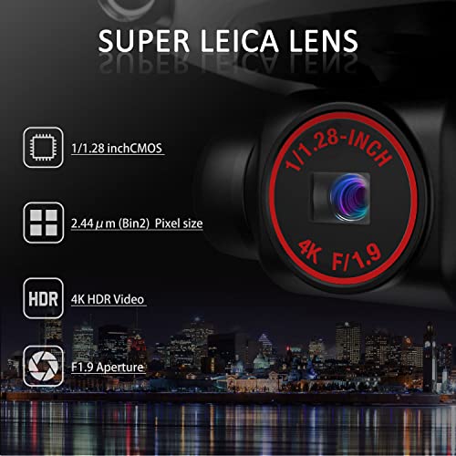 Autel Robotics EVO Nano+ Premium Bundle - Nano Plus Drone with 3-Axis Gimbal, 4K Camera, RYYB, 3D Obstacle Avoidance, PDAF + CDAF Focus, 28-Min Flight Time, 10 KM Transmission, Extra 64G SD, Gray by Autel