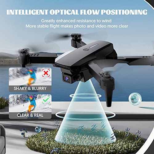 Drones with Camera for Adults 4k, Drones for Kids Beginners with Live Video RC Mini Drone with Camera Drones for Kids 8-12 Cool Ideas Boy Toys Gift 10-12 Years Old Teenage Support WiFi FPV by LIN LIN QI TOYS FACTORY