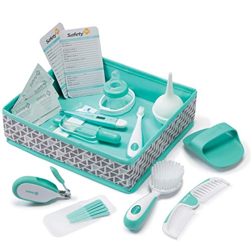 Safety 1st Nursery Care Health & Grooming Kit, Pyramids Aqua, One Size by AmazonUs/DORJ9