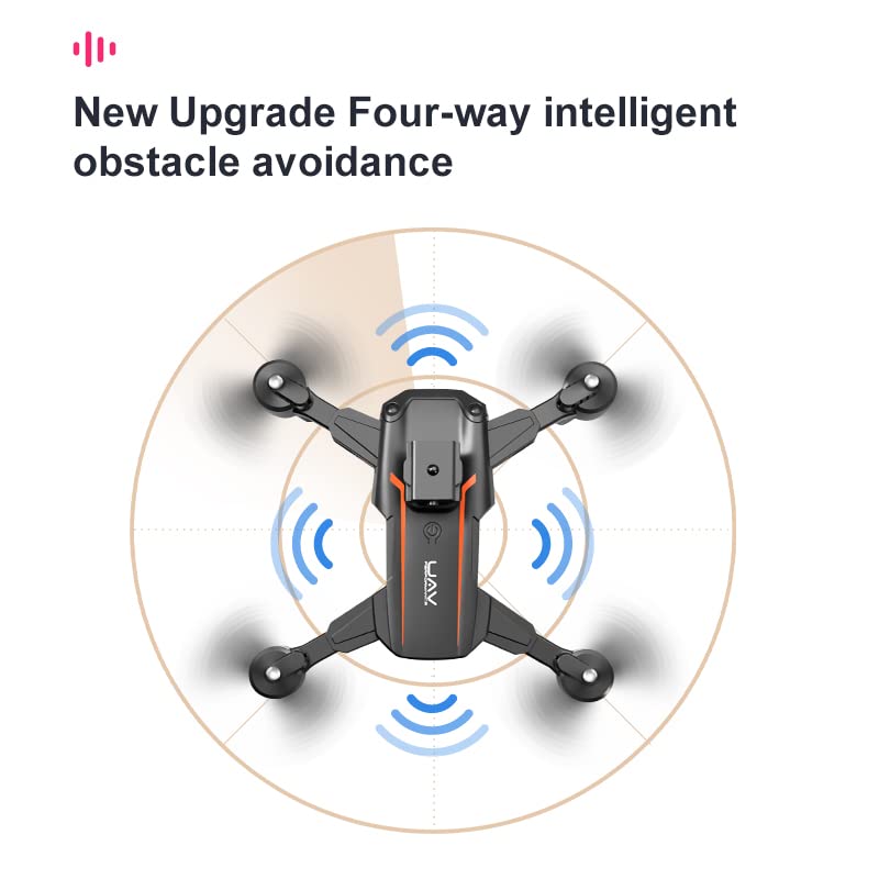 JTBBKing AE86 Drones with camera for adults 4K Drone with Camera RC Drones for Adult Live Video FPV Optical Flow Positioning Profesional Quadcopter Mini Drone for Kids RC Helicopter Boys Toys (Single Camera & 2 Batteries) by 