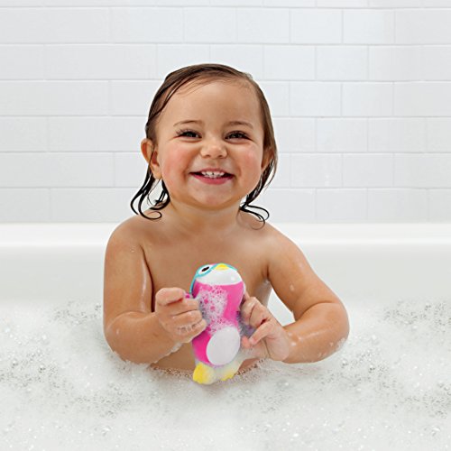 Munchkin Wind Up Swimming Penguin Baby and Toddler Bath Toy, Pink from Munchkin