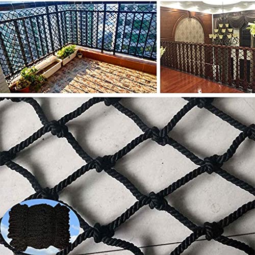 WYYZH Nylon Rope Safe Net Child Safety Net Balcony Staircase Protection Fence Safety Nets Outdoor Construction Safety Net Pet Safety Net Color : 8cm mesh, Size : 10x10m(33x33ft) from WYYZH