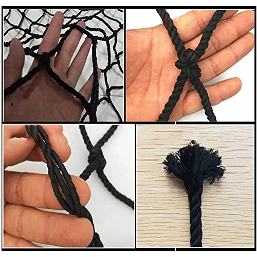 WYYZH Nylon Rope Safe Net Child Safety Net Balcony Staircase Protection Fence Safety Nets Outdoor Construction Safety Net Pet Safety Net Color : 8cm mesh, Size : 10x10m(33x33ft) from WYYZH