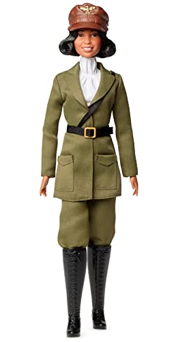 Barbie Doll, Bessie Coleman, Inspiring Women Collector Series, Signature, Displayable Packaging, Aviator Suit from Mattel