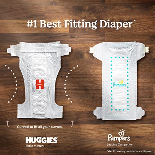 Baby Diapers Size 5, 120 Ct, Huggies Little Movers from Kimberly-Clark Corp.