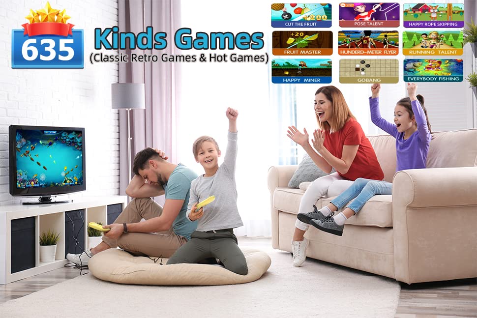 HSAHL HDMI Musical Electronic Dance Mats with HD Camera,64G Memory Card,It Features 635 Games and Hundreds of Songs,Double User Fitness Dance Pad Dancing Mat for Kids & Adults, Gift for Boys & Girls by Shenzhen Wuzhuangyuan Technology Co.LTD