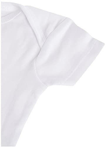 Gerber Baby 5-pack Or 15 Multi Size Organic Short Sleeve Onesies Bodysuits infant and toddler bodysuits, White 5 Pack, 0-3 Months US from GERLO