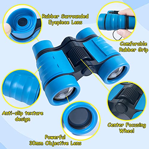 Binoculars for Kids Toys Gifts for Age 3, 4, 5, 6, 7, 8, 9, 10+ Years Old Boys Girls Kids Telescope Outdoor Toys for Sports and Outside Play Hiking, Bird Watching, Travel, Camping, Birthday Presents from ESSENSON