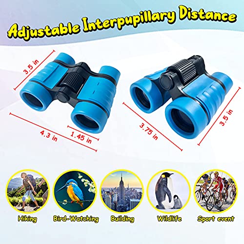 Binoculars for Kids Toys Gifts for Age 3, 4, 5, 6, 7, 8, 9, 10+ Years Old Boys Girls Kids Telescope Outdoor Toys for Sports and Outside Play Hiking, Bird Watching, Travel, Camping, Birthday Presents from ESSENSON