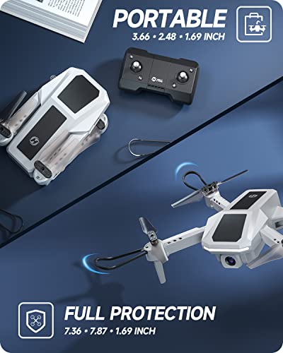 Holy Stone Drone with Camera for Kids, HS430 FPV HD 1080P Video Drones for Adults Beginner, Foldable Nano Hobby RC Quadcopter,Toys Gifts with Circle Fly, Throw to Go, 3 Batteries 39 Mins Long Flight Time from Holy Stone