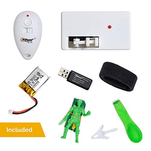 Top Race Drone Clip Object Launcher Delivery Clip, Drone Drop Device, Fits Most Drones and DJI, Holds up to 2 Lbs, and 300 Feet Distance Remote Control from Top Race