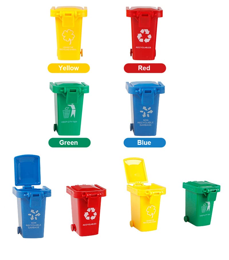 AITING Kids Push Toy Vehicles Garbage Truck's Trash Cans from AITING