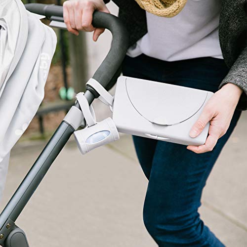 Ubbi On The Go Gray Bag Dispenser Baby Gifts, Lavender Scented, Set of 2 by Pearhead